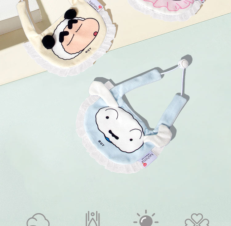 Kashima x Crayon Shin-chan Patterned Bib-Only sell in China mainland