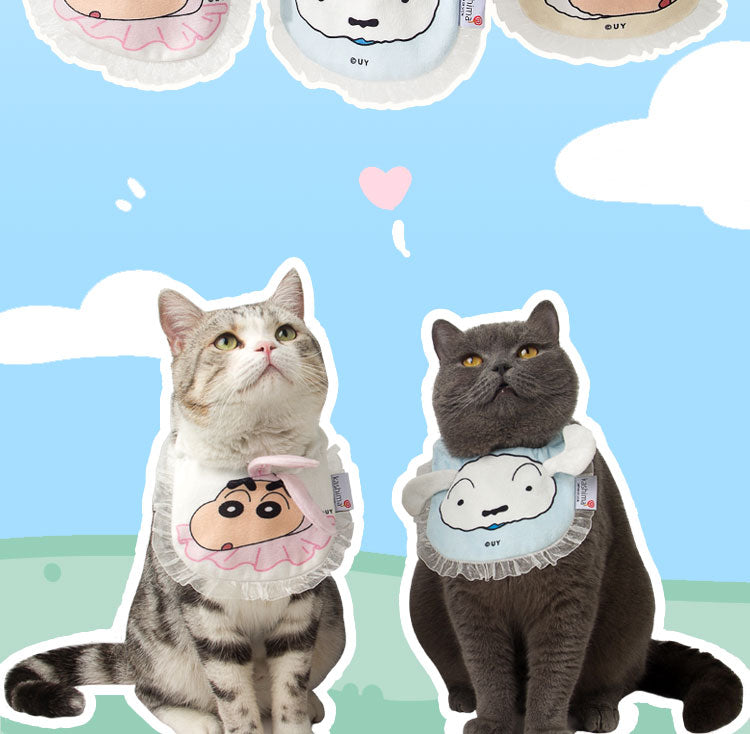 Kashima x Crayon Shin-chan Patterned Bib-Only sell in China mainland