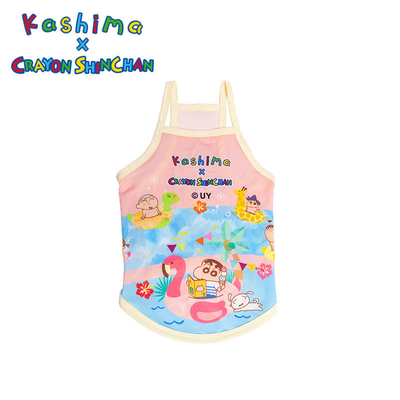Kashima x Crayon Shin-chan Surfing Suspenders Pet clothes