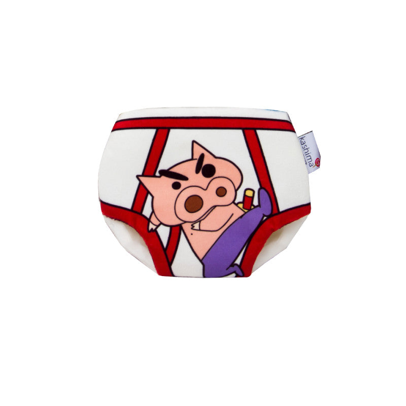 Kashima X Crayon Shin-chan Funny Cartoon Patterned Briefs