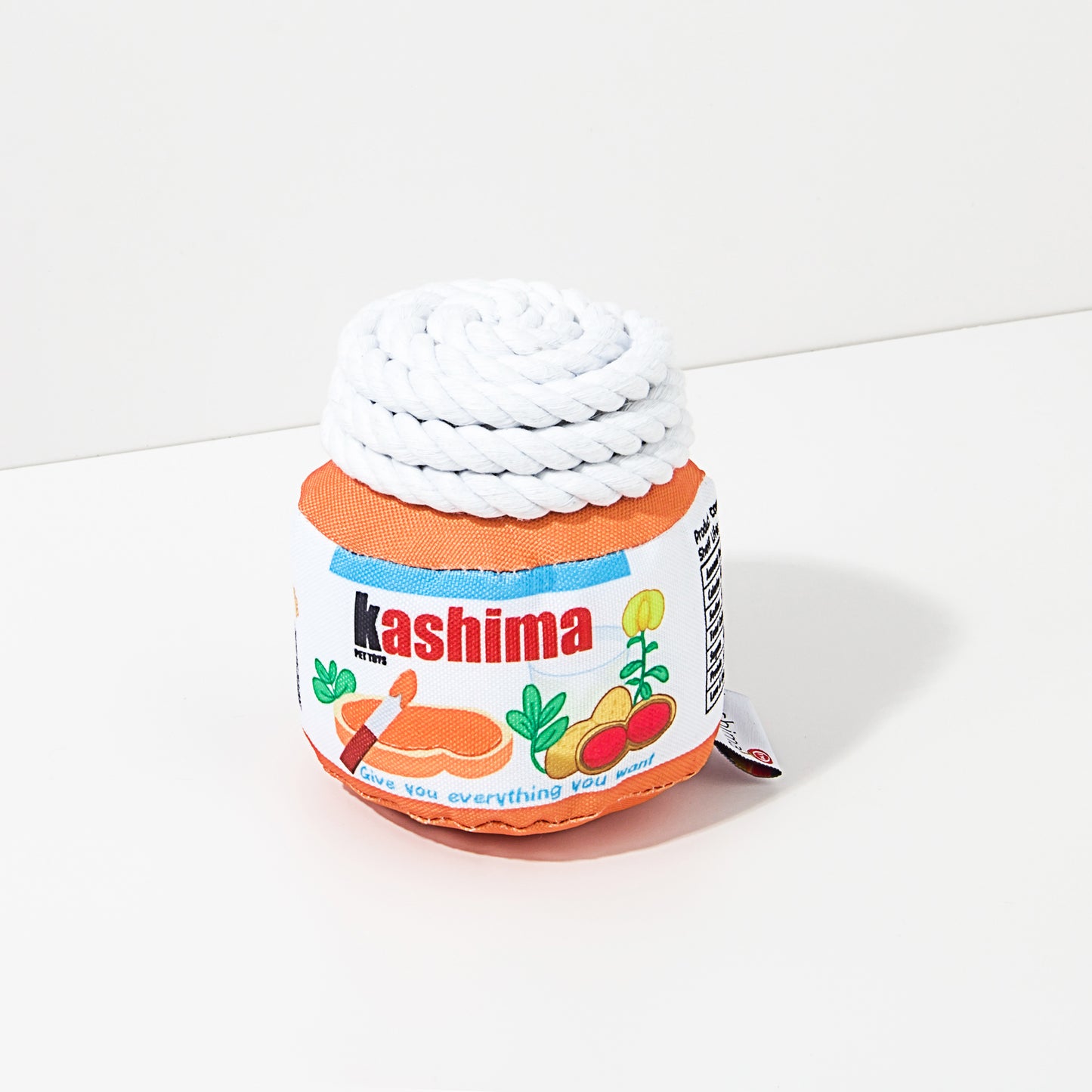 Kashima Peanut Butter Shaped Cotton Rope Pet Toys