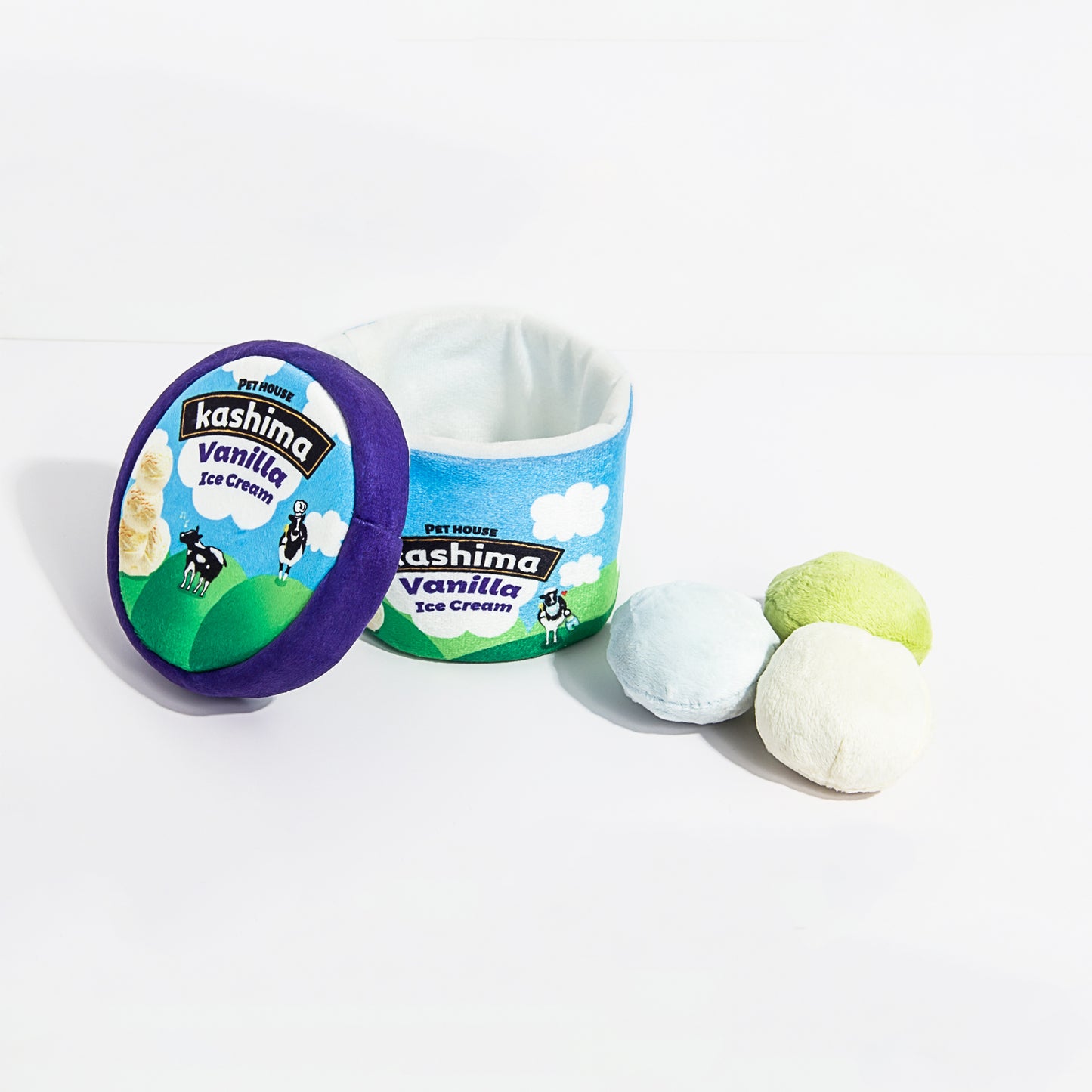 Kashima Milk Bucket Shaped Pet Toys