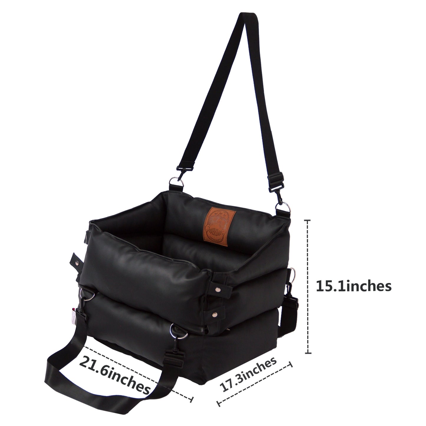 Kashima Ono PU Leather Pet Car Seat