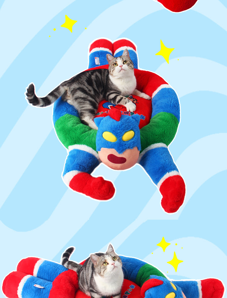 Kashima x Crayon Action Kamen Shaped Pet Bed-Only sell in China mainland