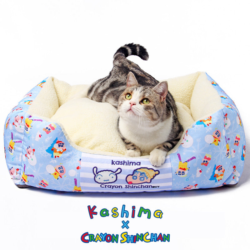 Kashima x Crayon Shin-chan Winter Pet Bed-A