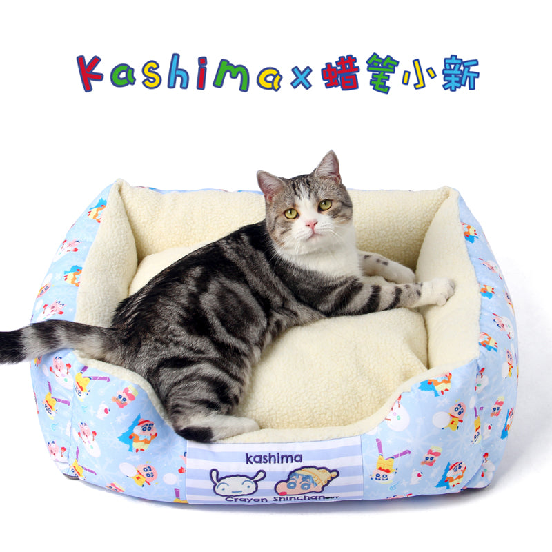 Kashima x Crayon Shin-chan Winter Pet Bed (Blue)-Only sell in China