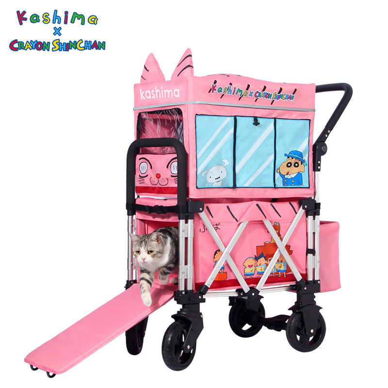 Kashima x Crayon Shin-chan Pink Cart