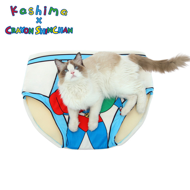 Kashima x Crayon Shin-chan Big Briefs with Action Kamen Pattern