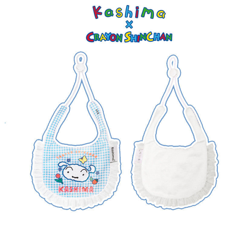 Kashima x Crayon Shin-chan Checked Pet BIB
