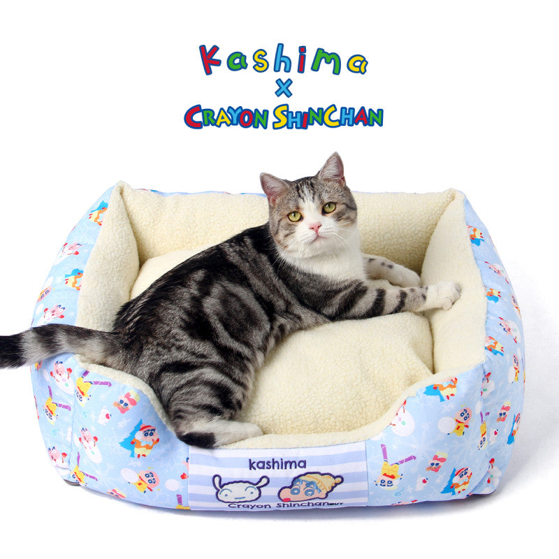 Kashima x Crayon Shin-chan Winter Pet Bed-A