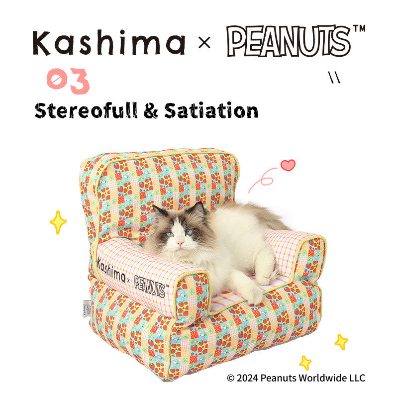 Kashima x Snoopy Strawberry Sofa