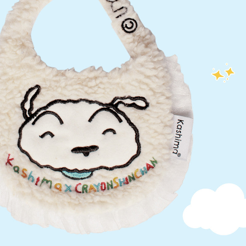 Kashima x Crayon Shin-chan Cashmere Drool Bib