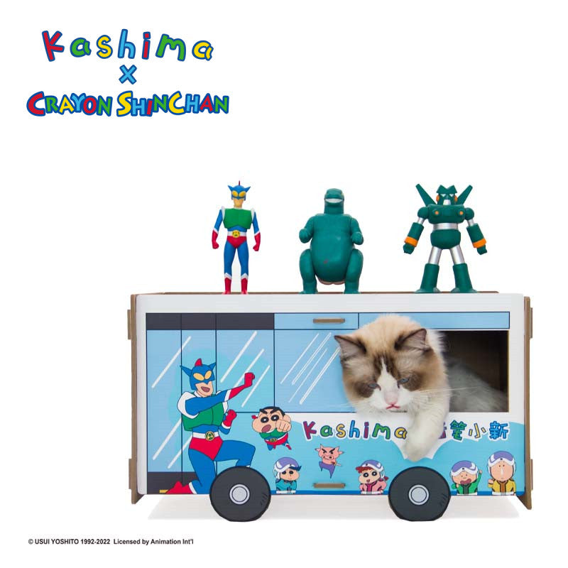Kashima x Crayon Shin-chan Action Kamen Bus