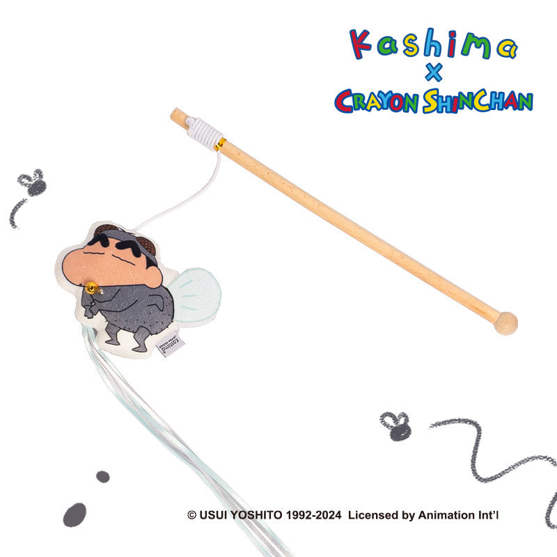 Kashima x Crayon shin-chan cosplay fly cat teaser stick