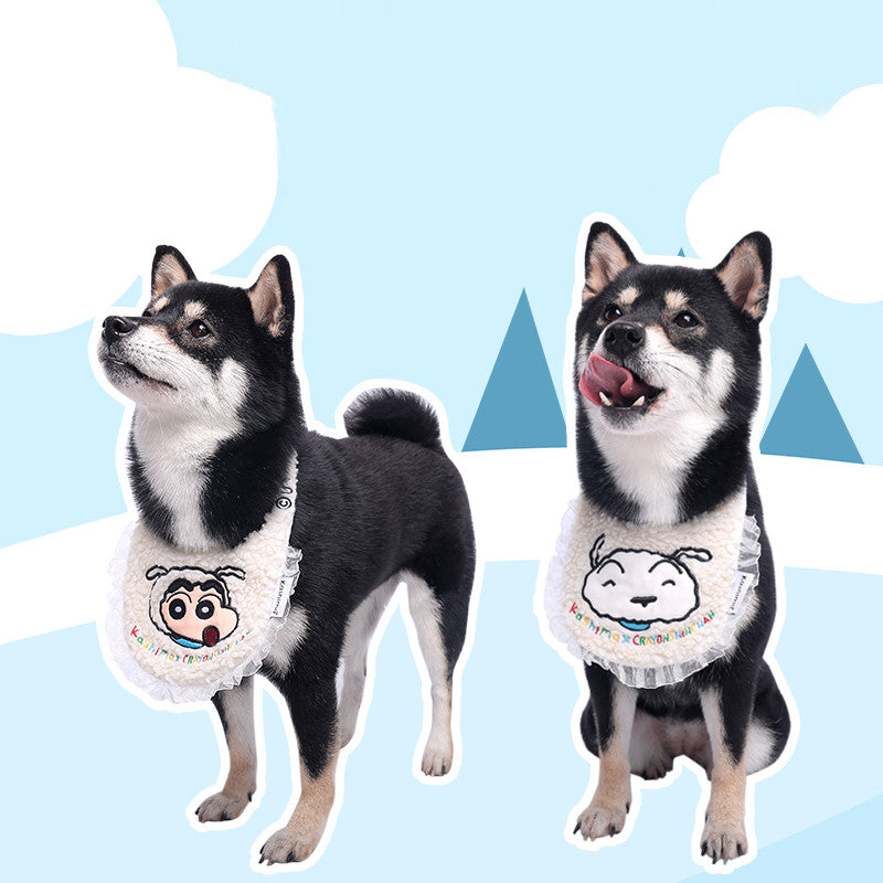 Kashima x Crayon Shin-chan Cashmere Drool Bib