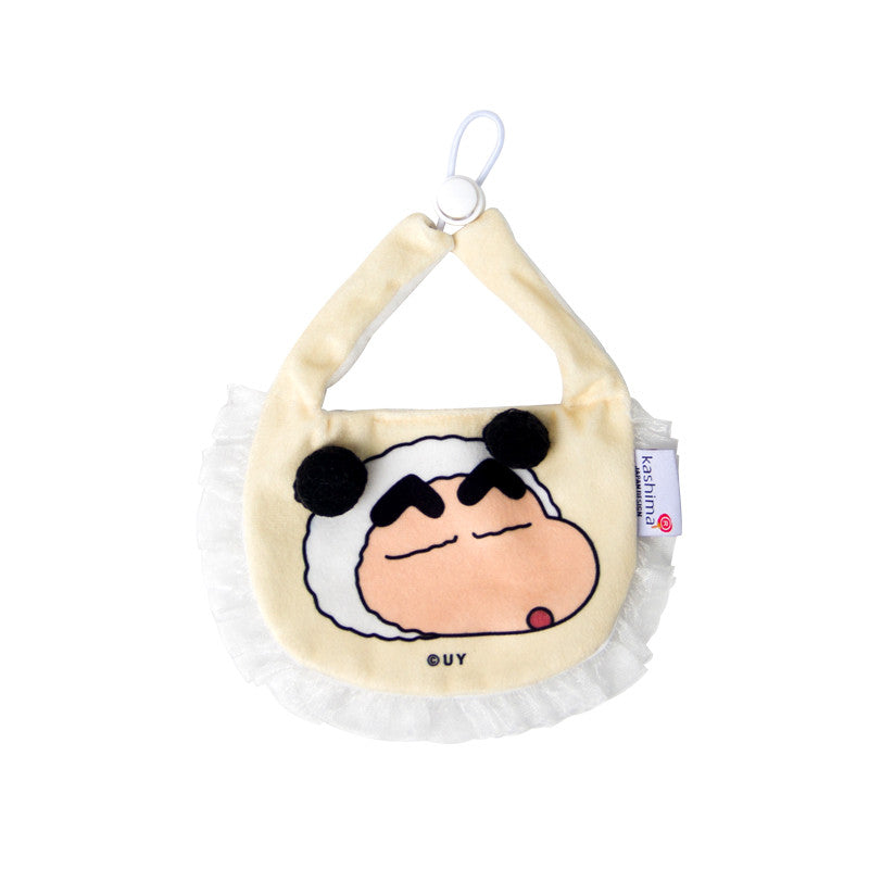 Kashima x Crayon Shin-chan Patterned Bib