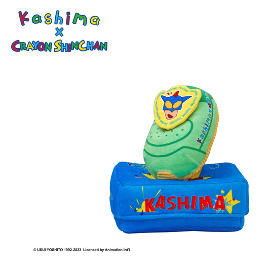 Kashima x Crayon Shin-chan Action Kamen Patterned Shoebox and shoe