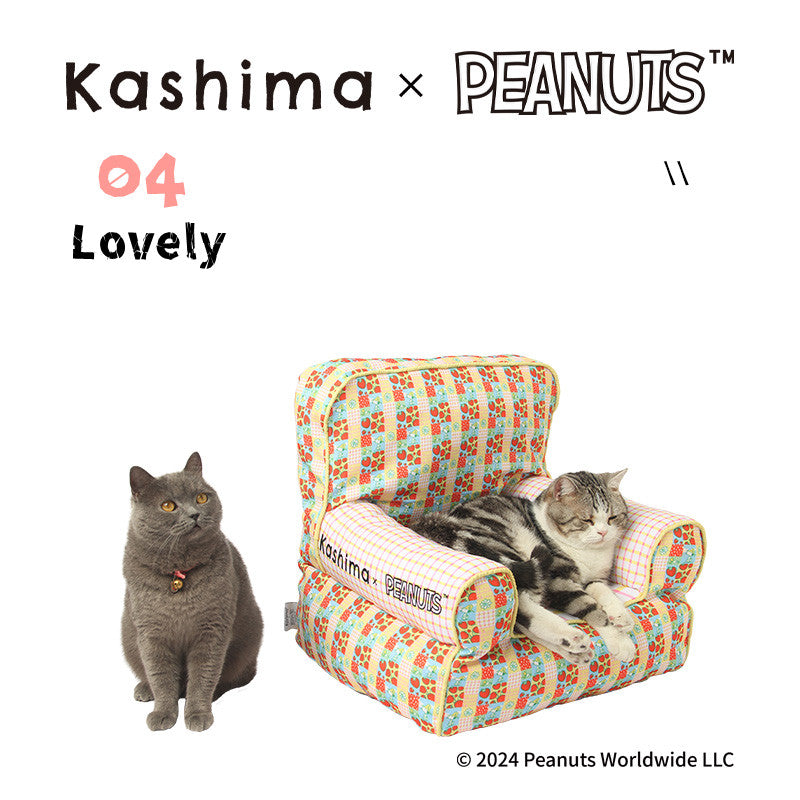 Kashima x Snoopy Strawberry Sofa