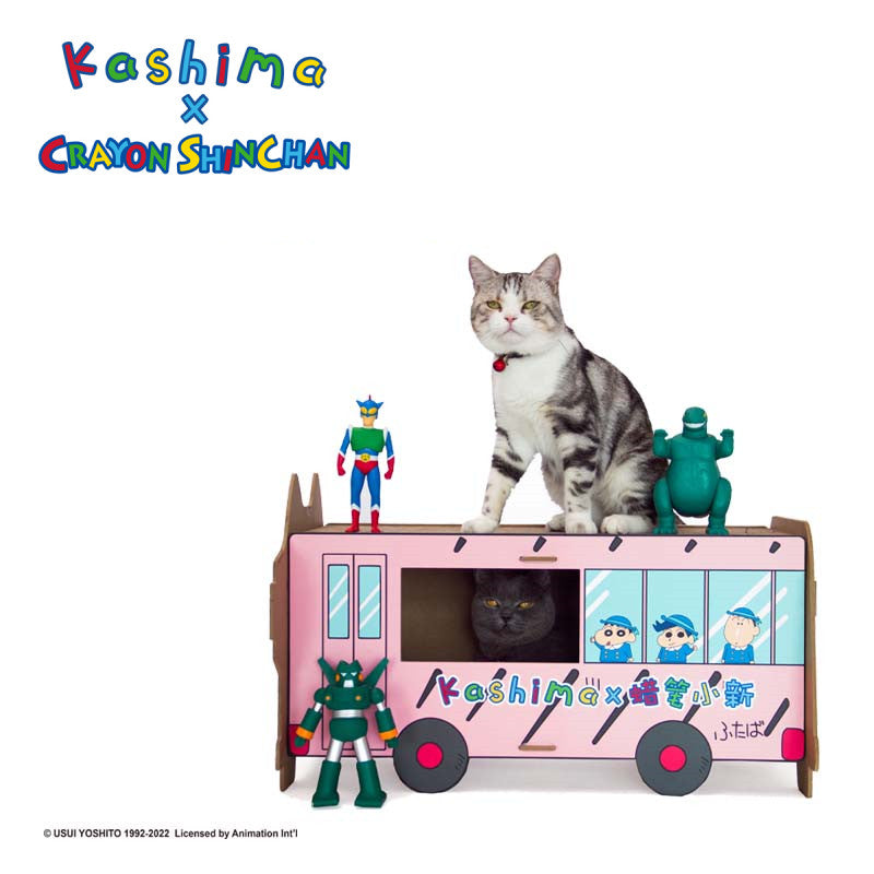 Kashima x Crayon Shin-chan Pink Cat School Bus