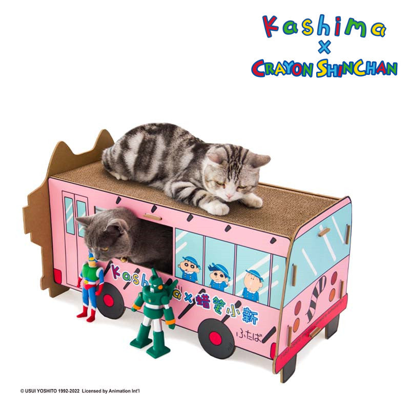 Kashima x Crayon Shin-chan Pink Cat School Bus