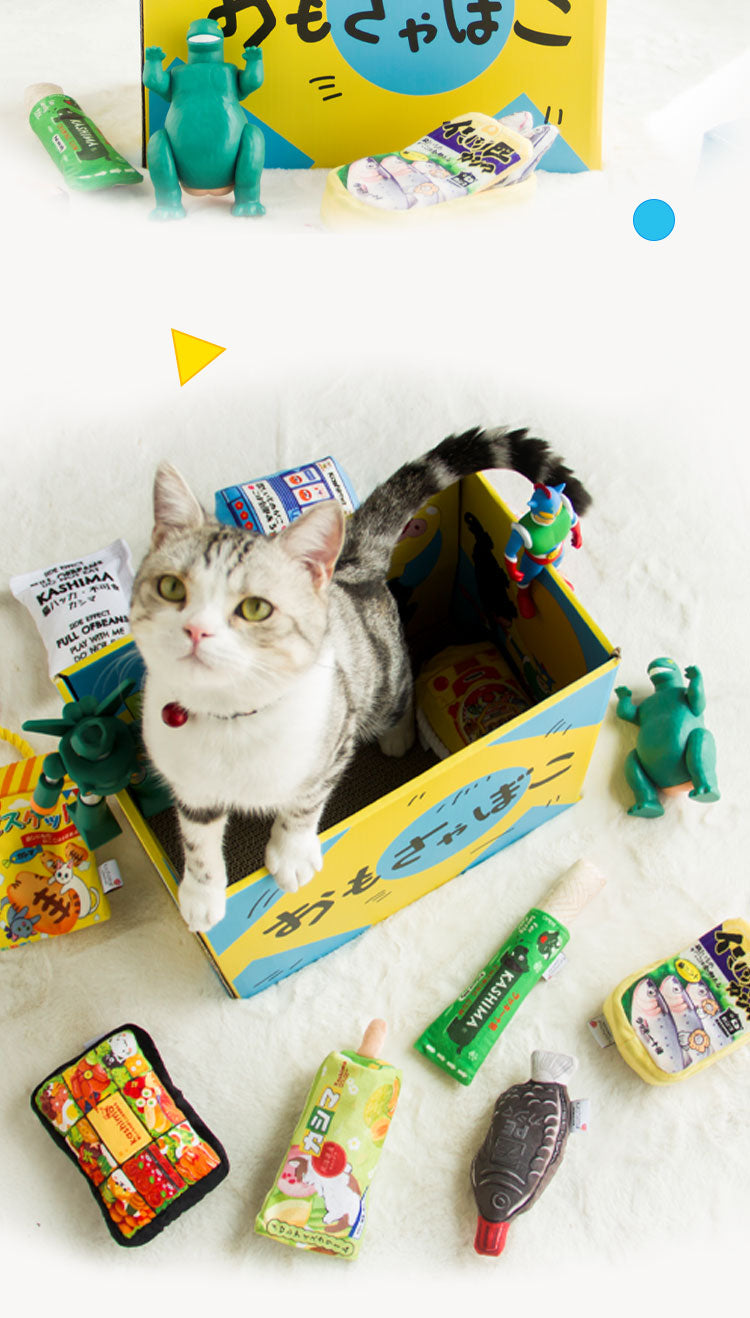 Kashima x Crayon Shinchan toy box cat scratching board-Only sell in China mainland