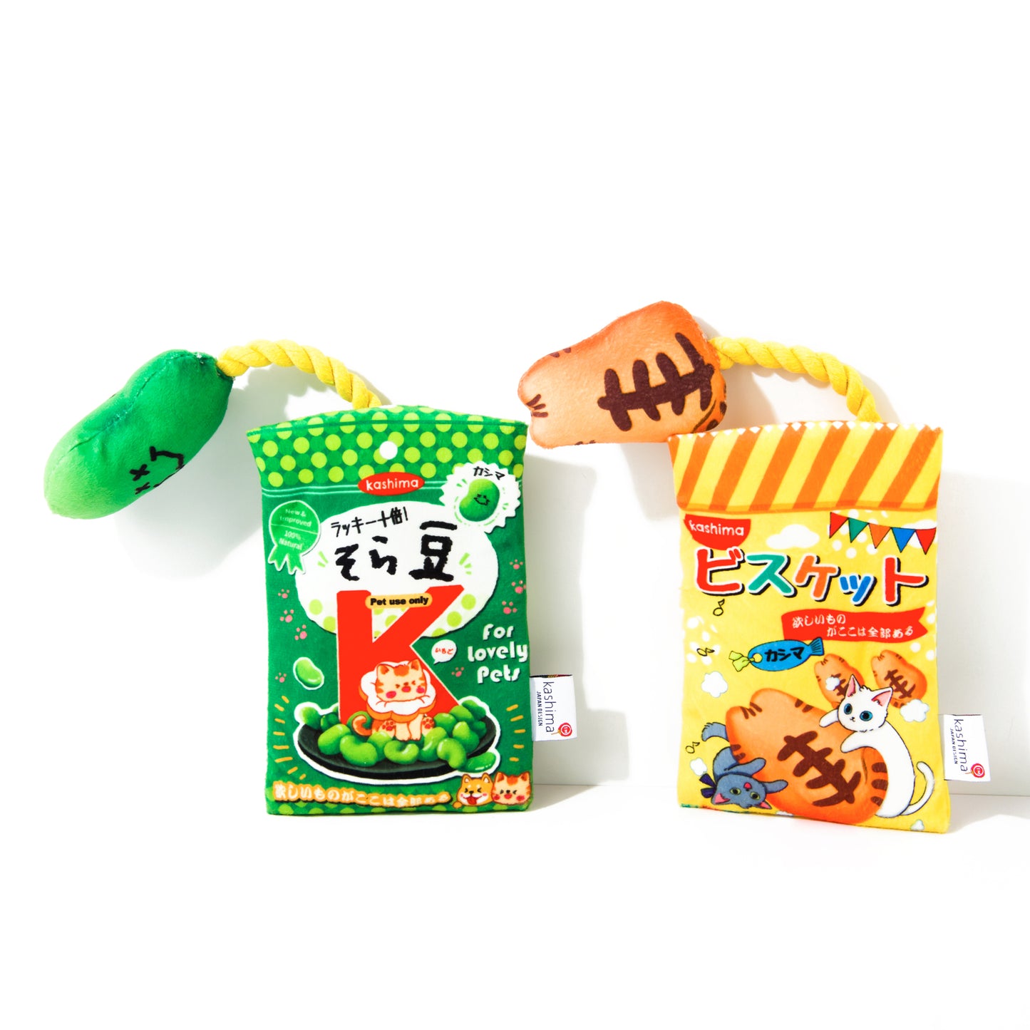 Kashima Japanese Bean and Biscuits Shaped Toy