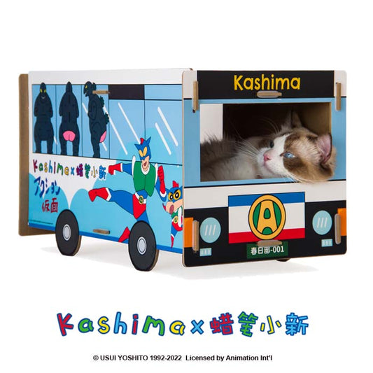 Kashima x Crayon Shin-chan Action Kamen Bus-Only sell in China mainland