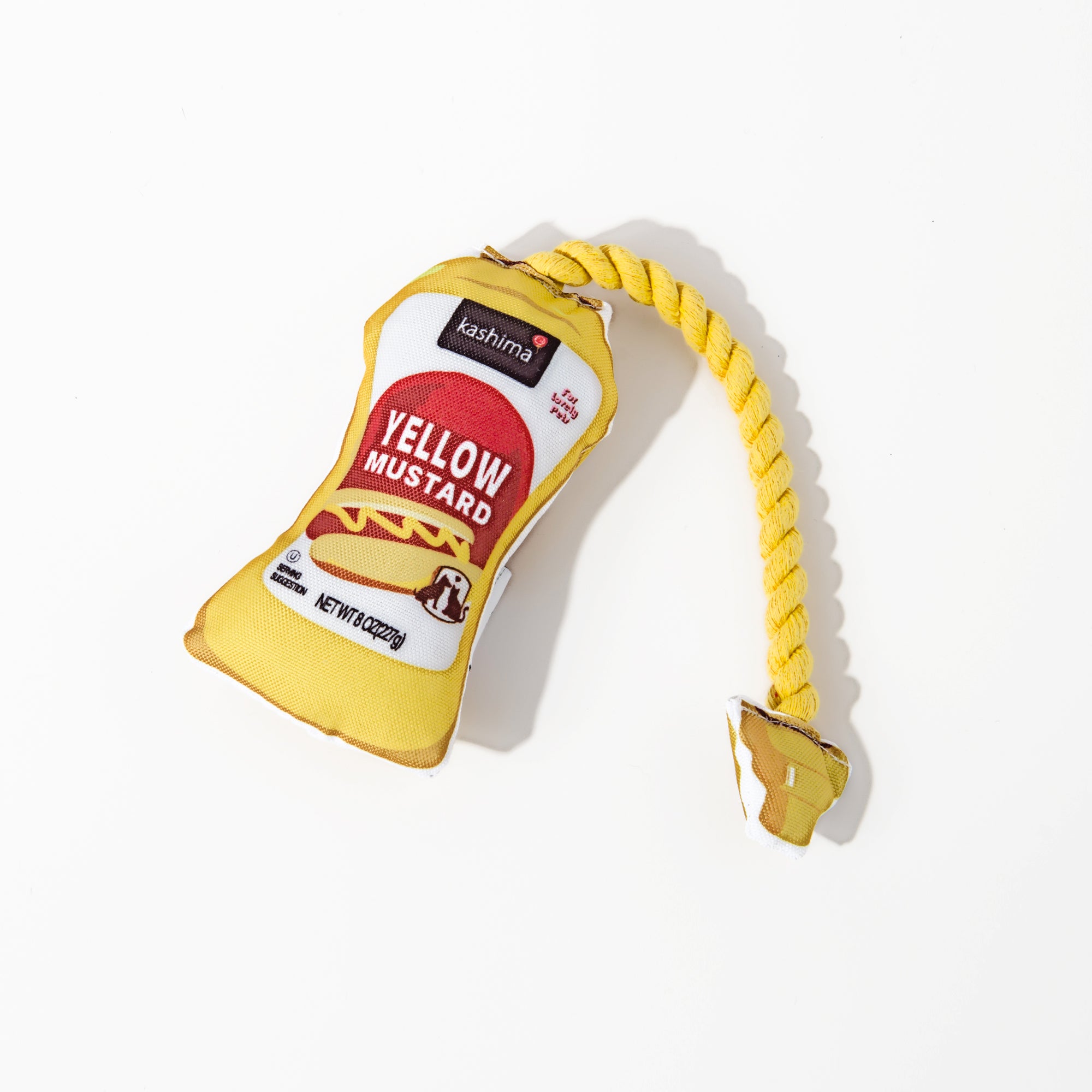Kashima Ketchup and Yellow Mustard Sauce Shaped Pet Toys