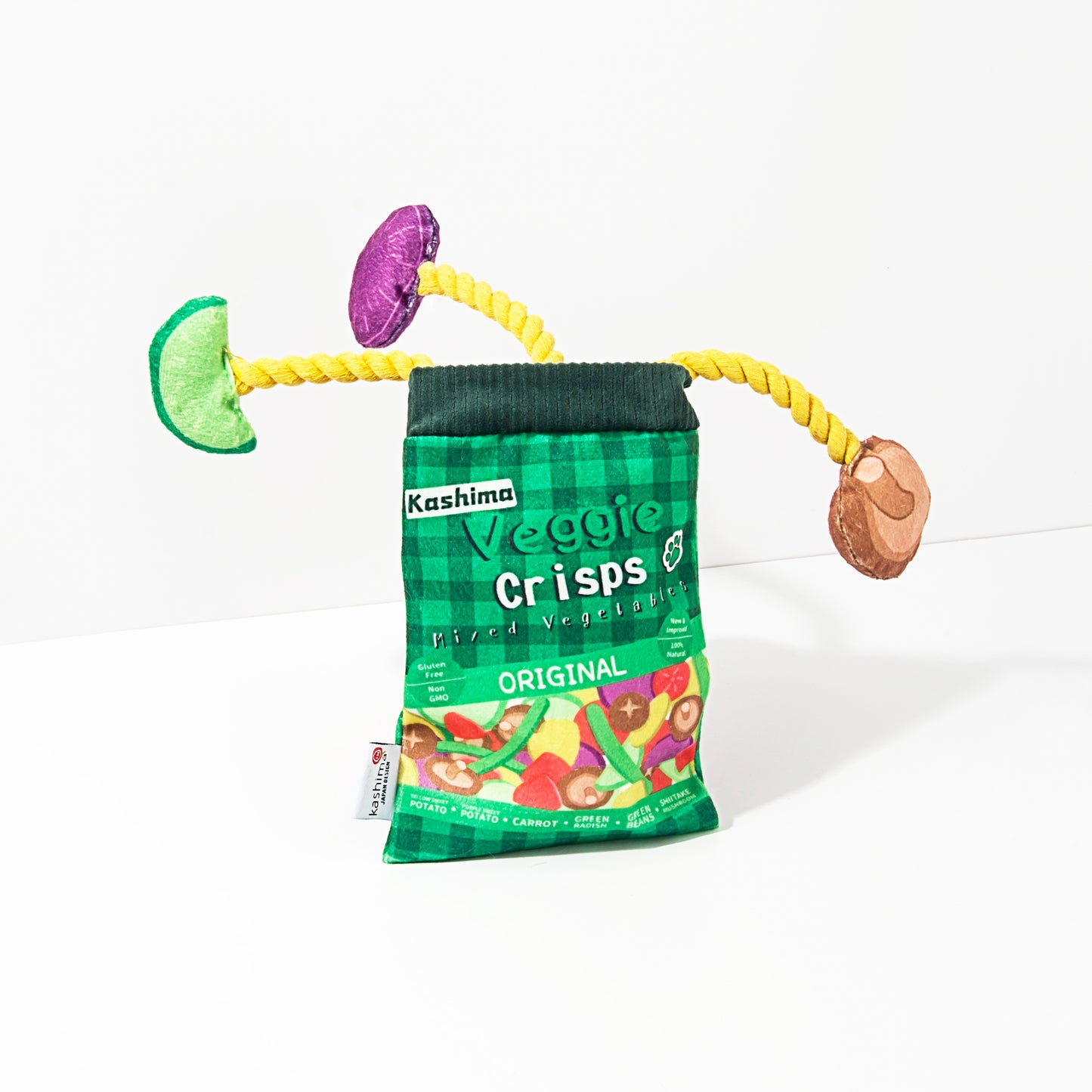 Kashima Fruit and Vegetable Chips Shaped Pet Toys