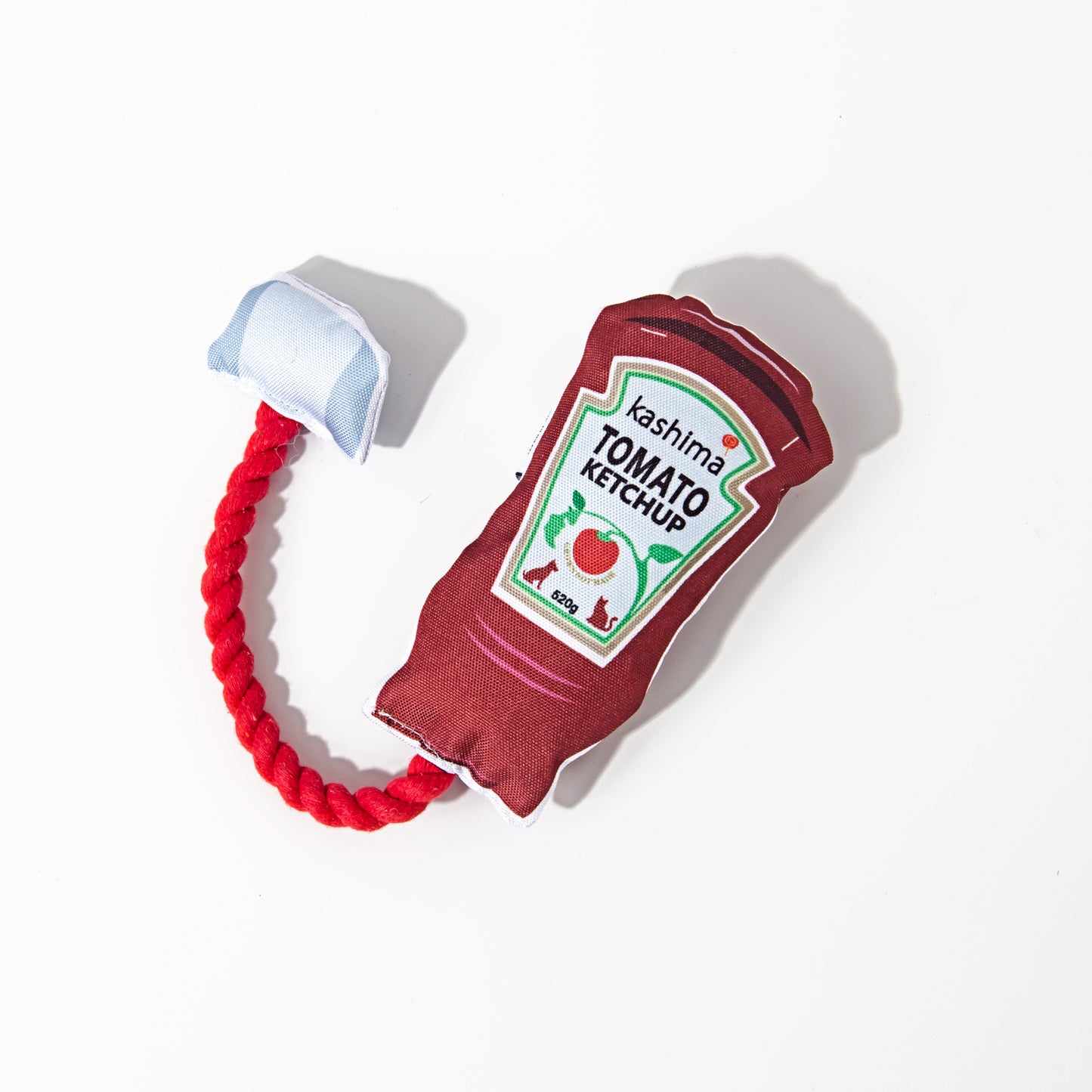 Kashima Ketchup and Yellow Mustard Sauce Shaped Pet Toys