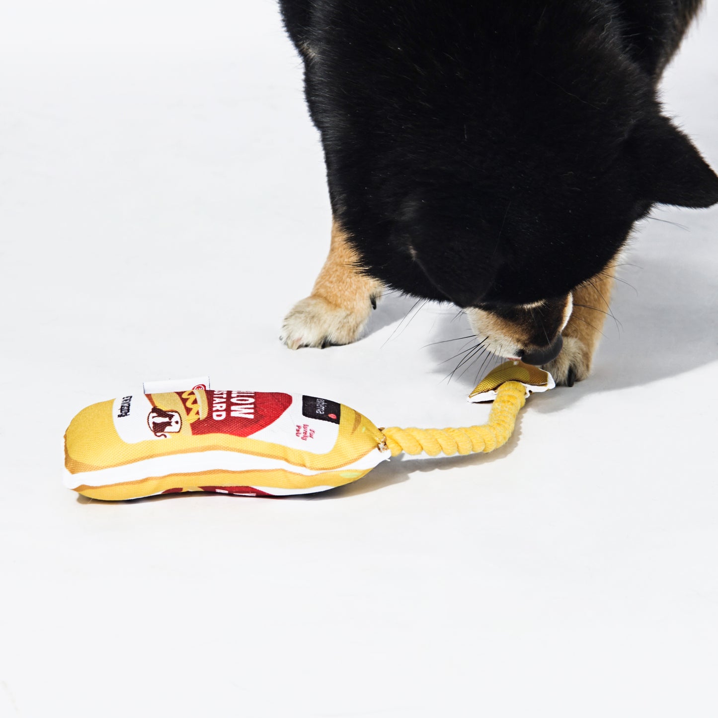 Kashima Ketchup and Yellow Mustard Sauce Shaped Pet Toys
