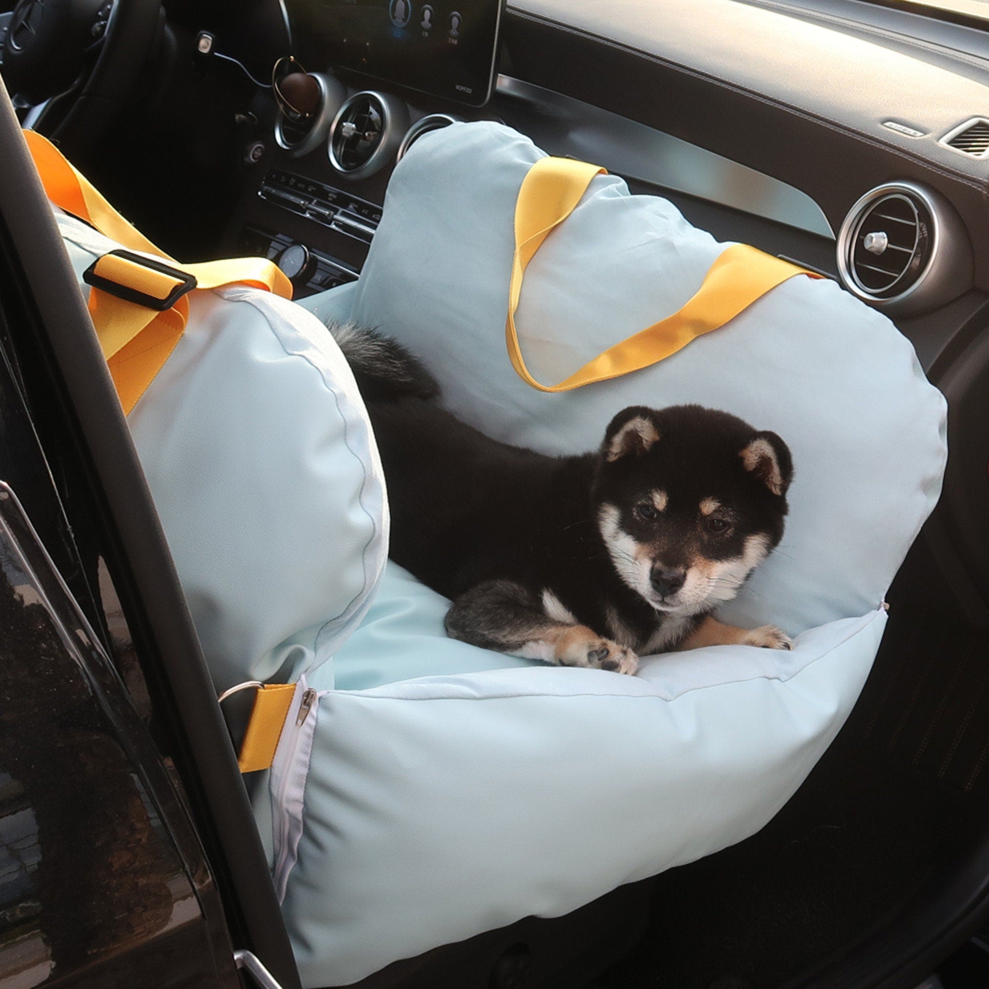 Kashima Kawana PU leather Pet Car Seat