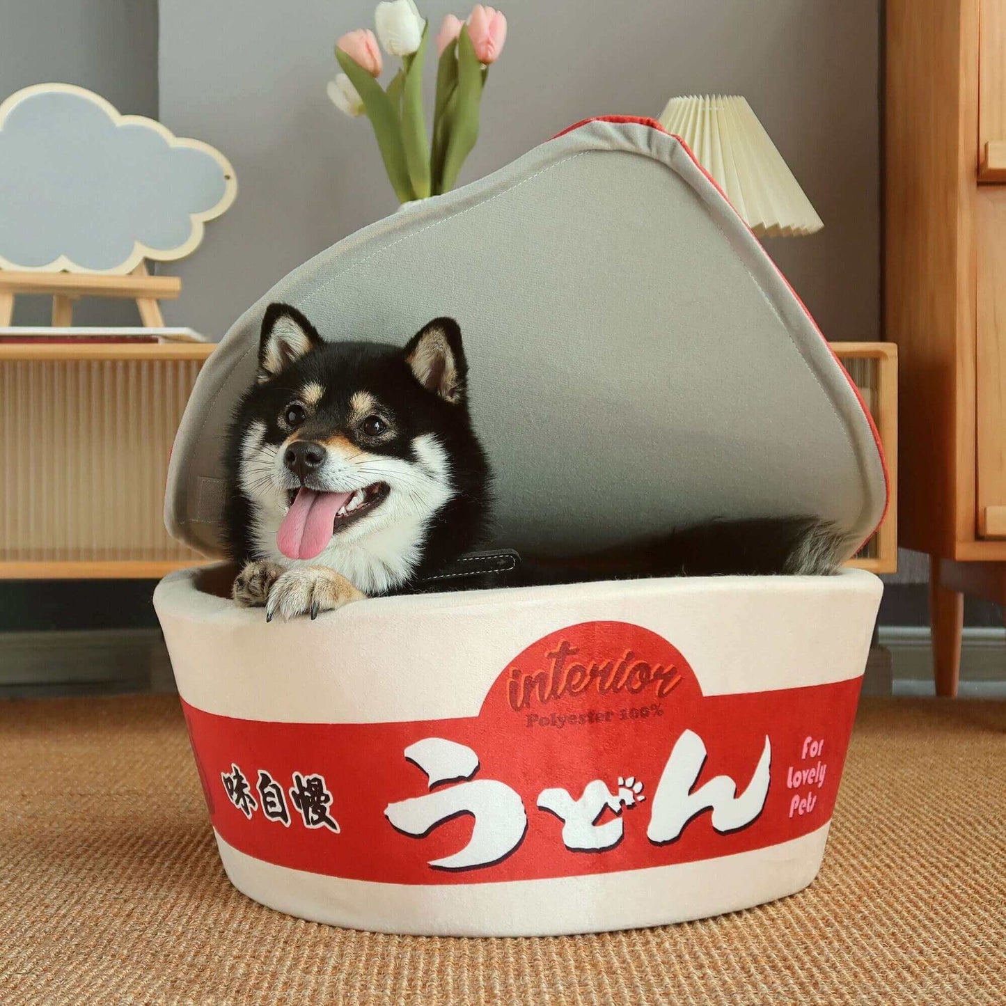 Kashima Noodle Shaped Pet Bed